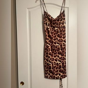 PrettyLittleThing Leopard Print Dress